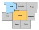 Sauk county WI waterfront homes