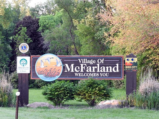 McFarland City Sign