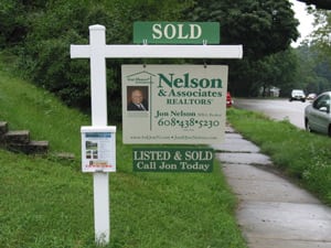 Nelson & Associates yard sign